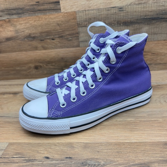 New Converse All Star For women size 9 High Top Electric Purple - Picture 9 of 11